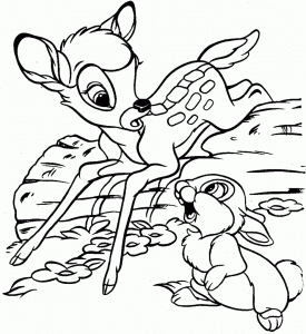 Dibujo Bambi 1495329995