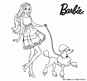 Dibujo Barbie 1495330240