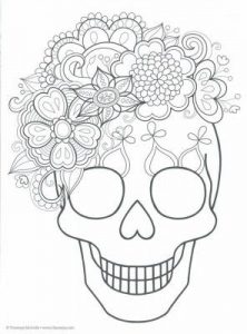 Dibujo Calaveras Mexicanas 1494417338