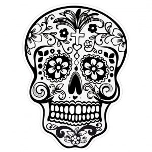 Dibujo Calaveras Mexicanas 1494417398